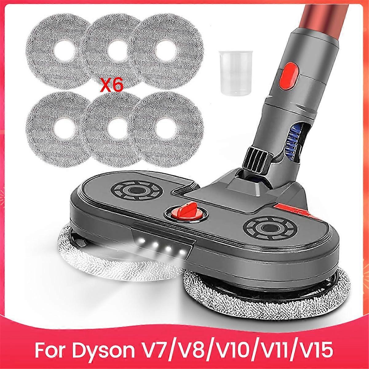 2 in 1 Vacuum Cleaner Electric Floor Tool for V7, V8, V10, V11, V15 - Simultaneous and Efficient Cleaning