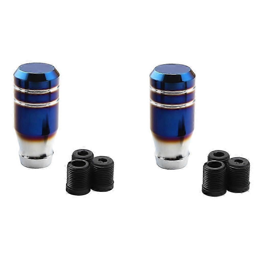 Blue Universal Car 5 Speed Gear Shift Lever Manual Shifter Knob