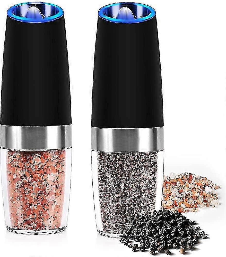 Electric Gravity Pepper Grinder Set