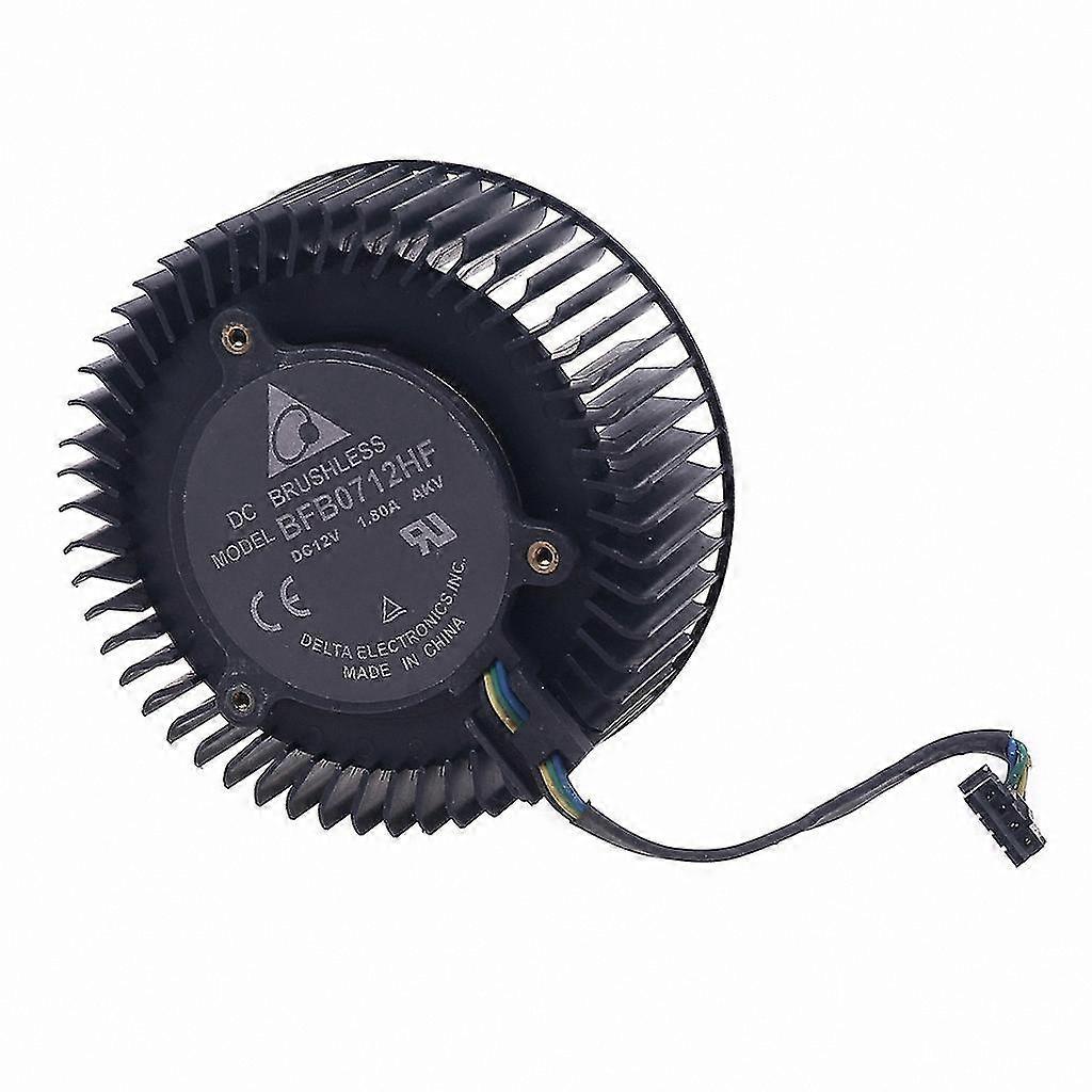 65mm Cooling Fan for Graphics Cards, 12V 1.8A High-Performance GPU Cooler for Gaming Systems