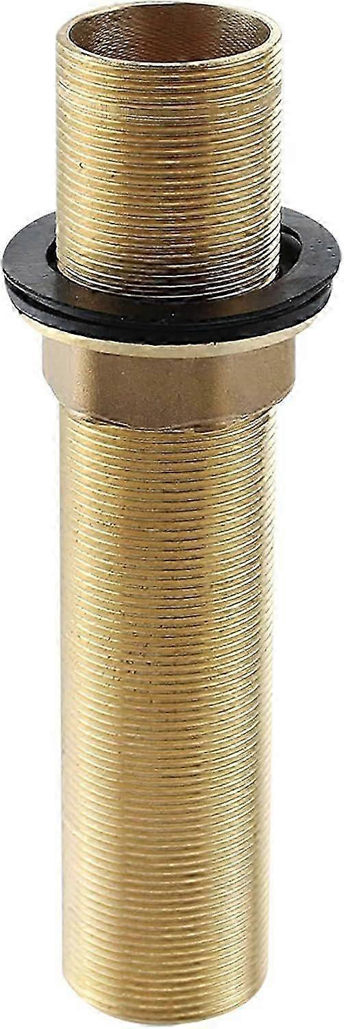 1533cm Generic Water Tap Extended High Kitchen Sink Mixer Tap, Yellow, M32 x 150mm Threaded Extension Kit - Longer Mounting Rod - Single Hole 15cm Lon