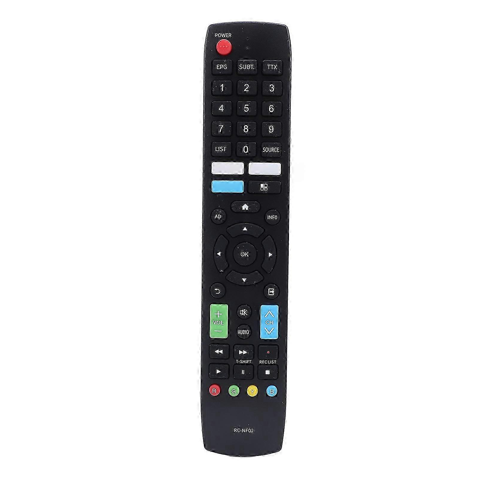 Replacement RC-NF02 Remote Control for 32HS534AN 40HS534AN 43HS534AN 50HS534AN 55HS534AN 65HS534AN TV