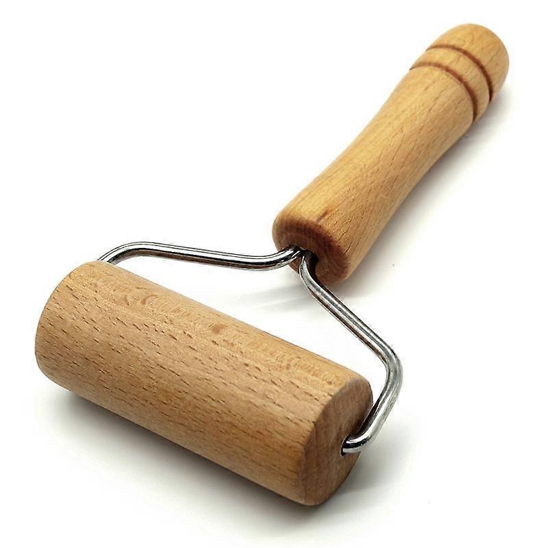 Bakery Cookie Dough Fondant Pasta Pizza. Kitchen Tool Hand Dough Roller for Pastry Wooden Rolling Pin