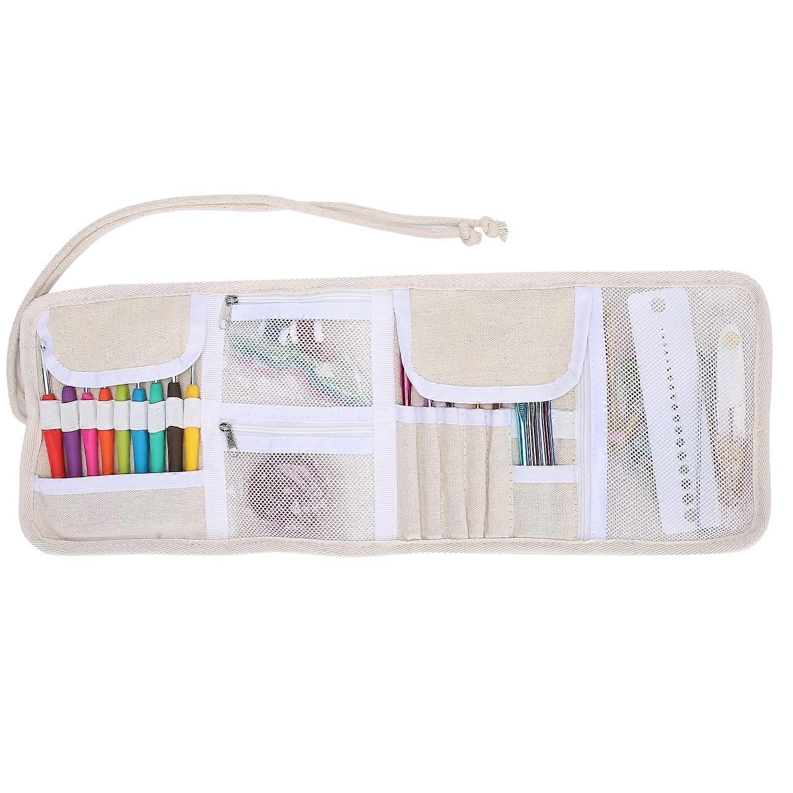 Crochet Hook Set Soft TPR Handle & Aluminium Oxide 2.0-8.0mm