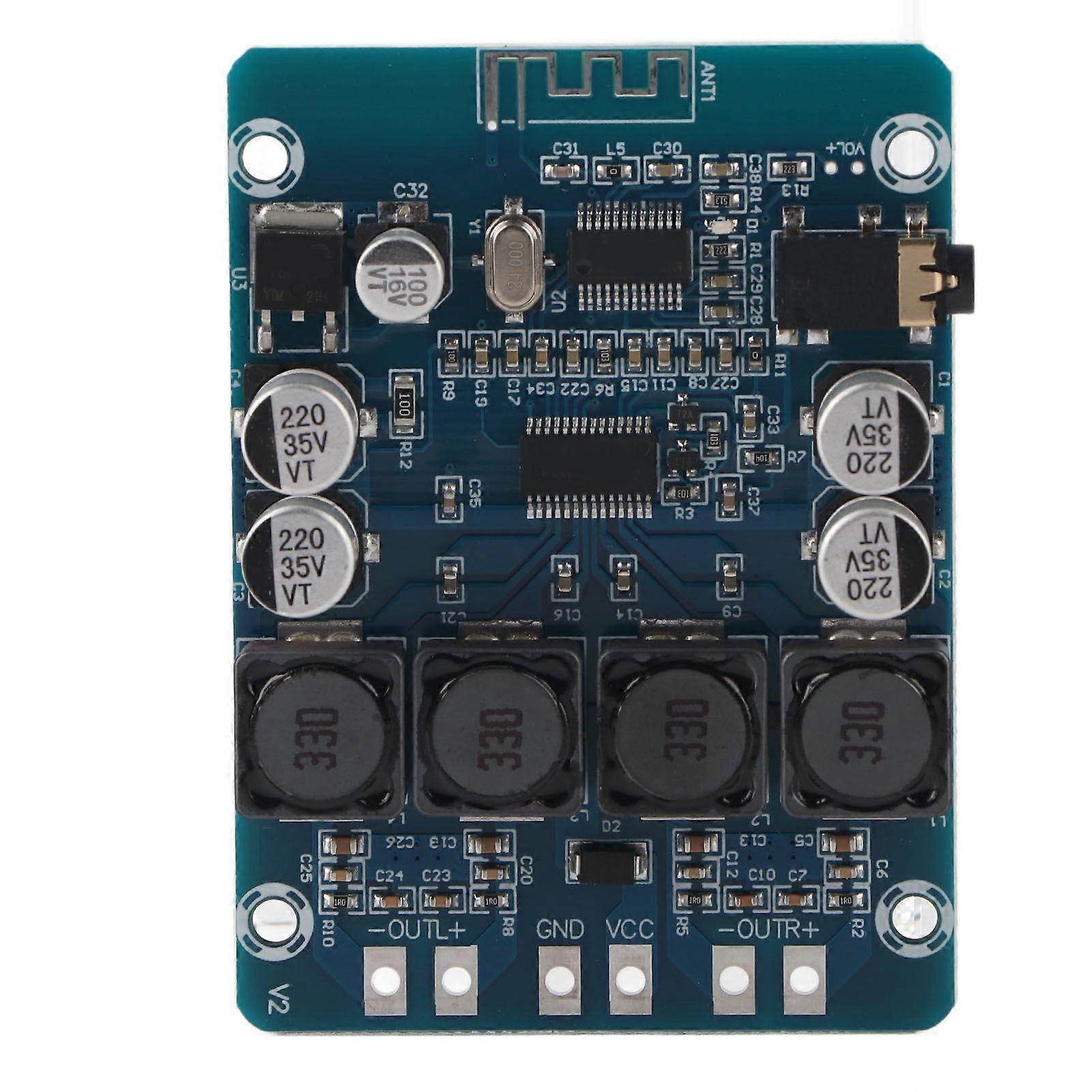 TPA3118 30W+30W 8V~26V DC Dual Channel Bluetooth Digital Amplifier Board