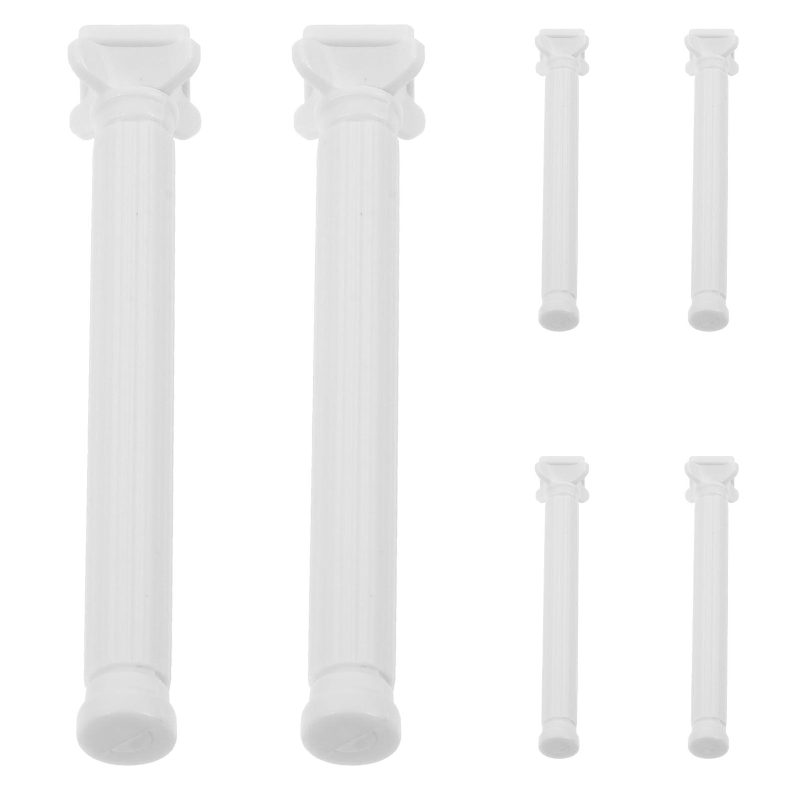 Roman Pillar White ABS Material Decoration for Table 30Pcs Collection
