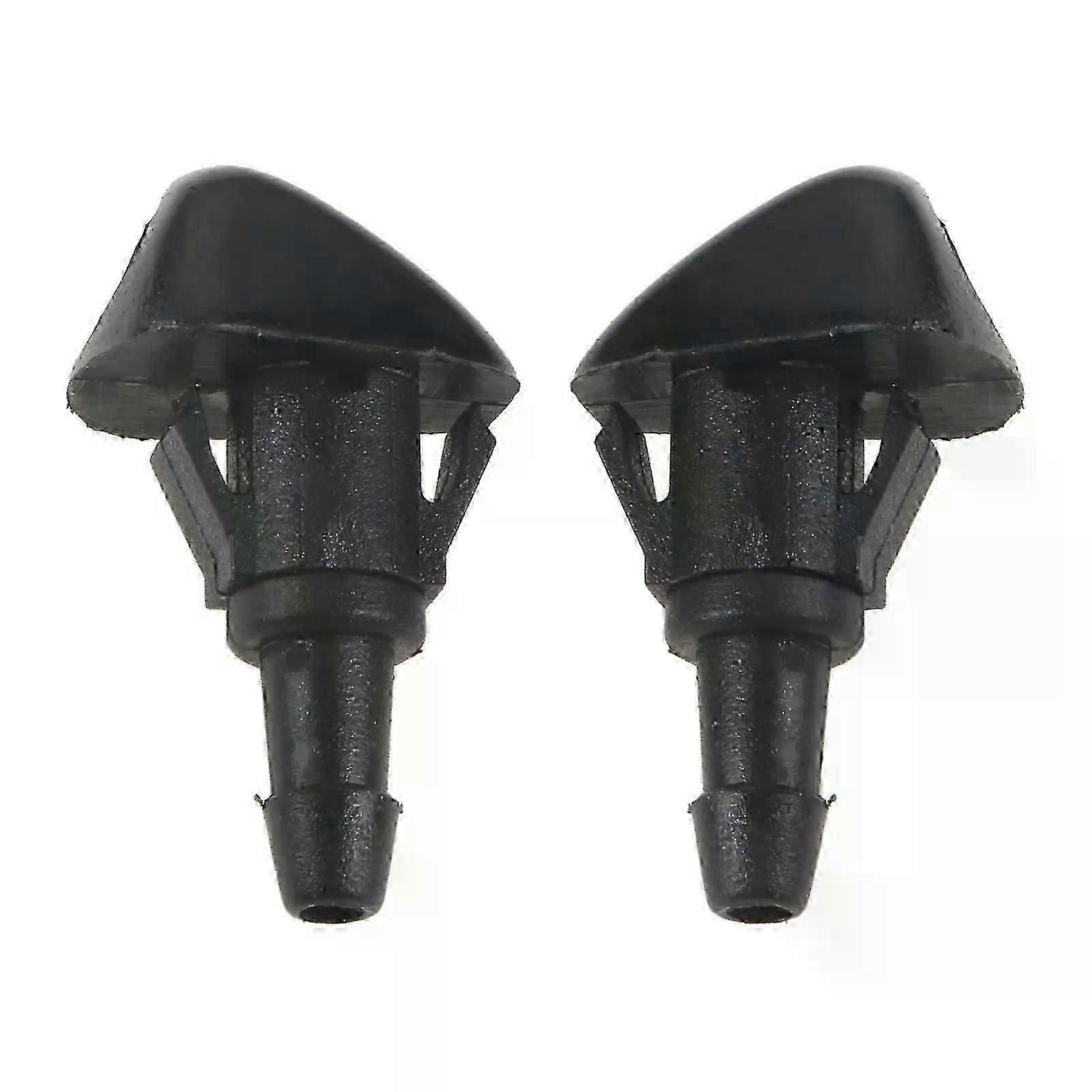 2Pcs Front Car Windshield Wiper Water Spray Jet Washer Nozzle 76810-SEA-A01 Suitable for Honda Civic CR-V MK3 Accord Prelude Acura TSX