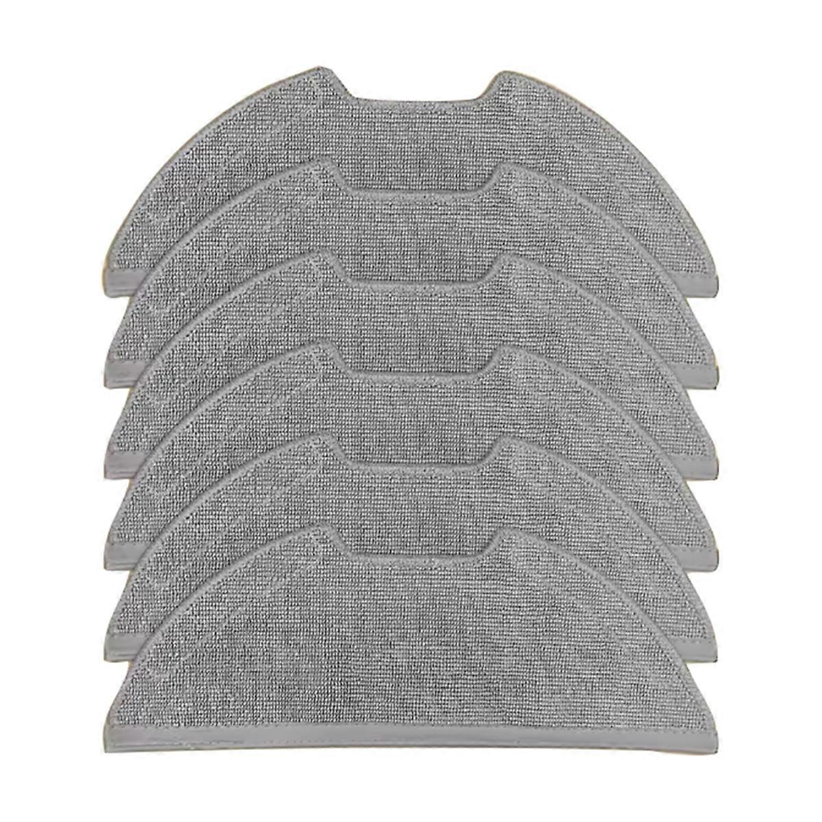 6PCS Mop Cloths for E10S / E20 Pluss Replacement Parts Clean Hygienic Floors Tool Home Clean Tool