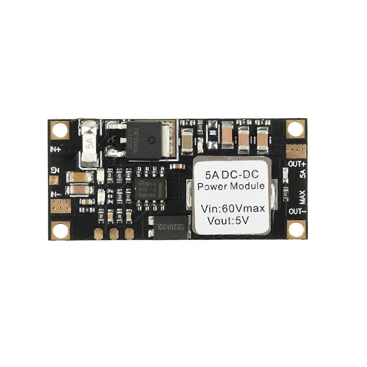 DC-DC 6.5V-60V to 5V Voltage Stabilizing Step-Down Module Mini-Low-Profile Buck Converter Power Sup