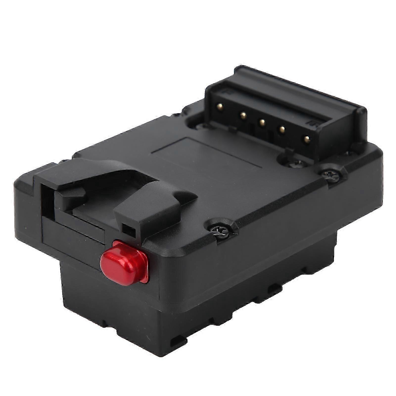 V Mount Battery Adapter for NPF Plates Dtap Battery Plate for Monitor and Fill Light