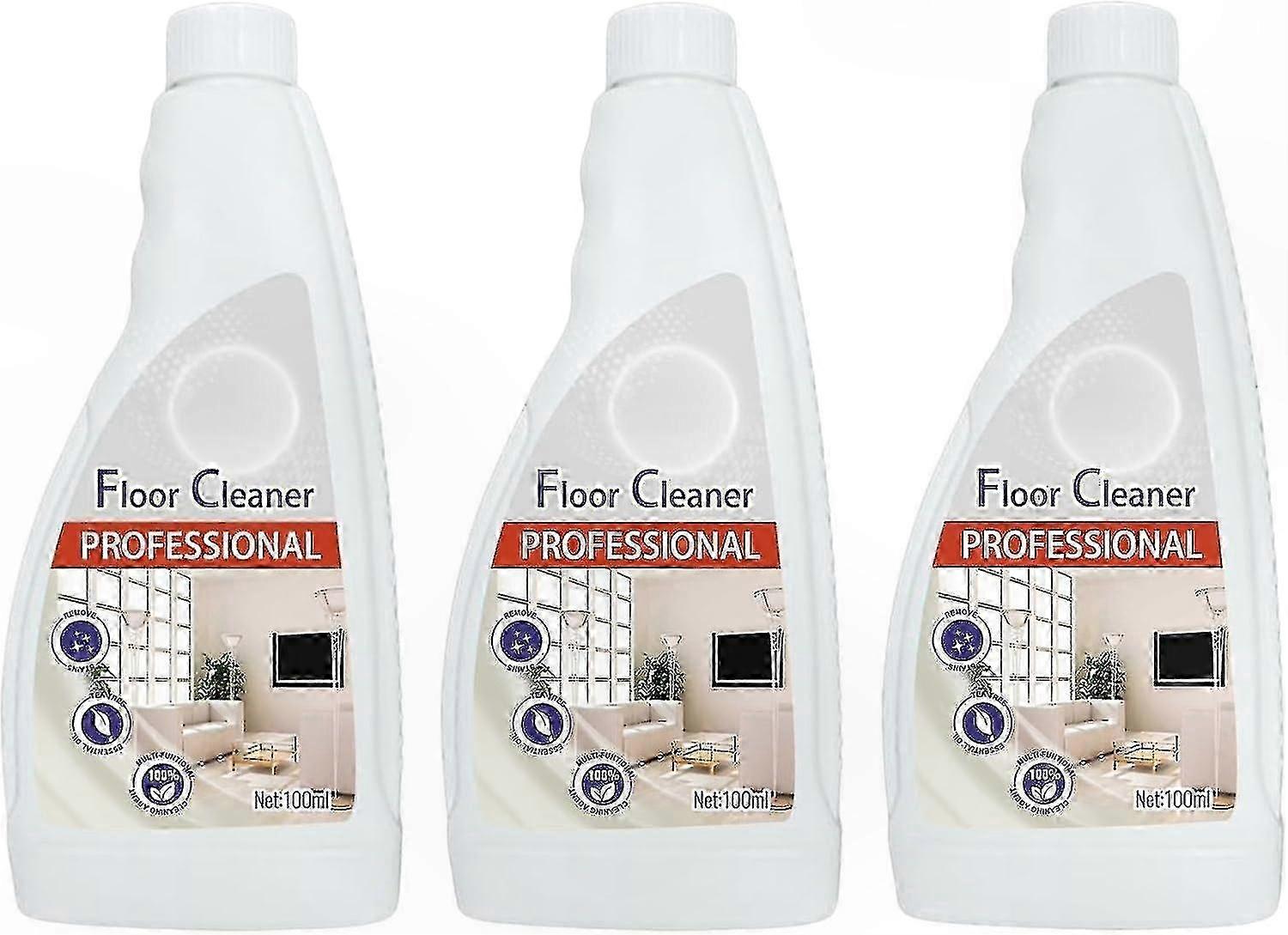 Universal Floor Cleaner Solution for Robot Vacuums and Mops, 1-3PCS Multi-Surface Cleaning Liquid