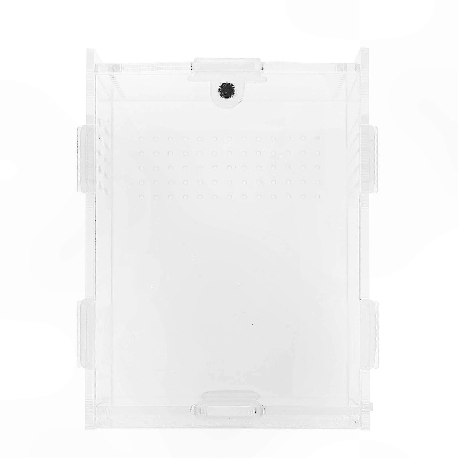 Acrylic Reptile Habitat Box for Pet Display and Breeding Container
