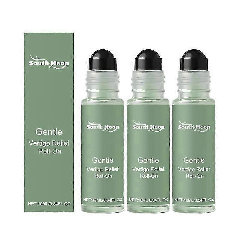 1-3x Anti-Dizzy Roll-On, Vertigo Ease Roller 10ml, Natural & Fast-Acting Essential Oils for Vertigo and Dizziness Support