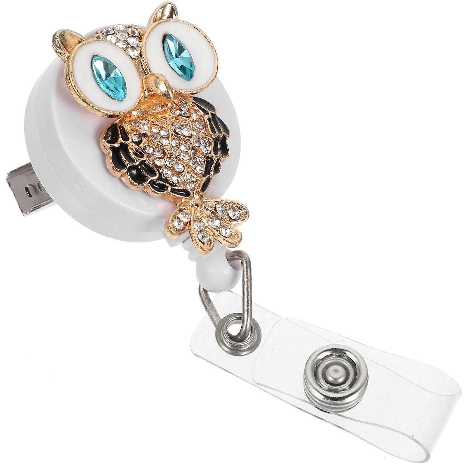 Girls Badge Holder Clips 2Pcs Multi-use Clip For Students Hospital Occasions Harmless Material Effective Organization