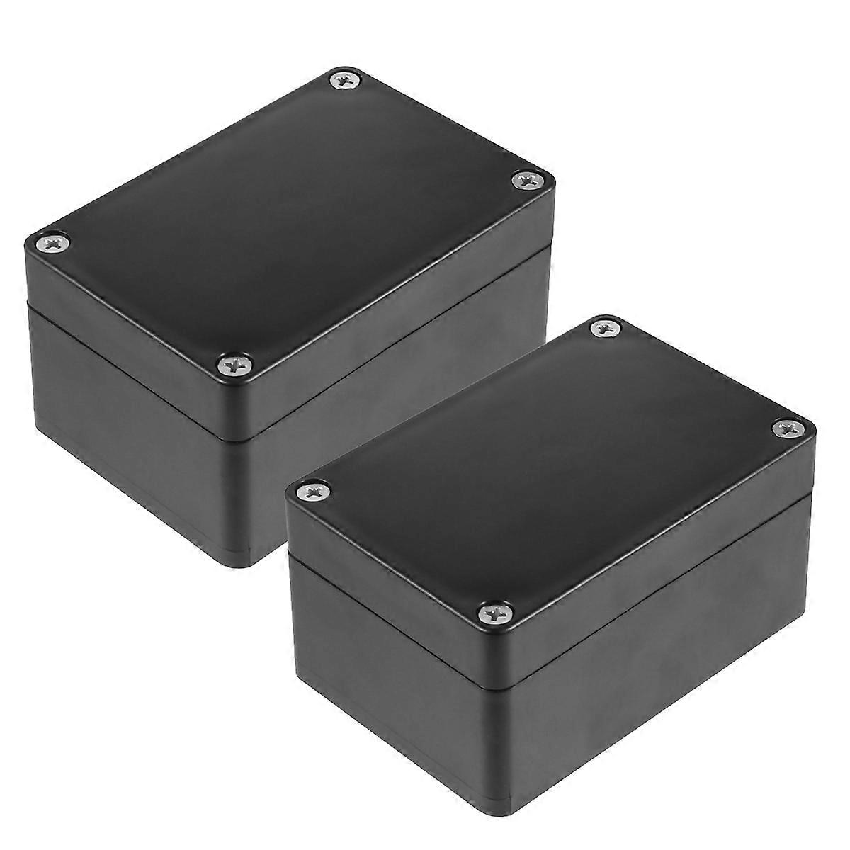 Plastic Electric Junction Box for Outdoor DIY Projects 4Pcs