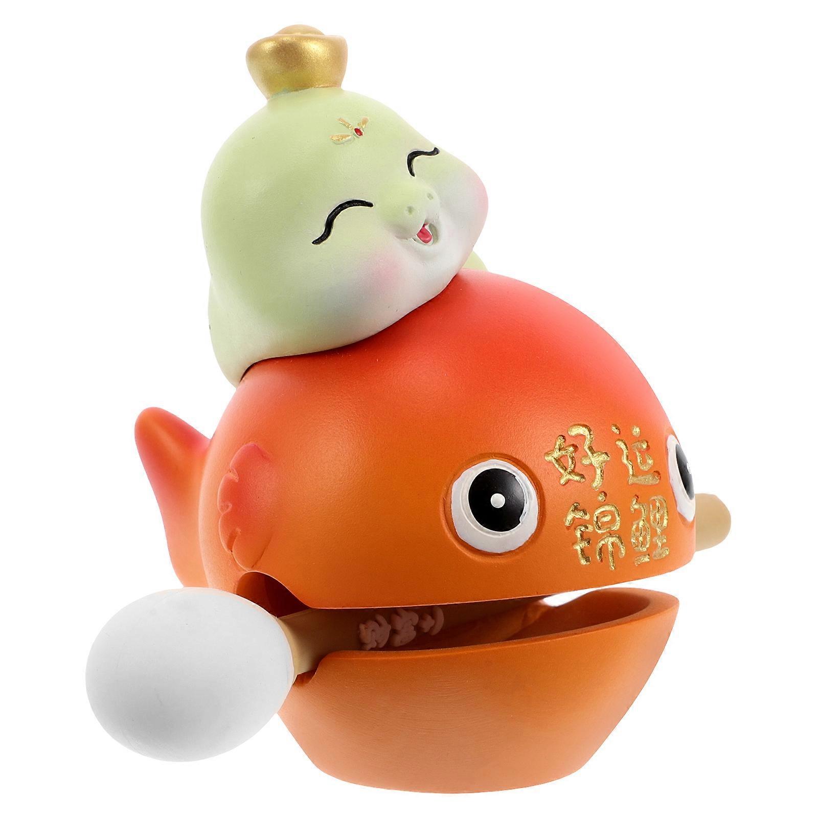 Wooden Fish Percussion Toy for Focus and Relaxation Desk Toy