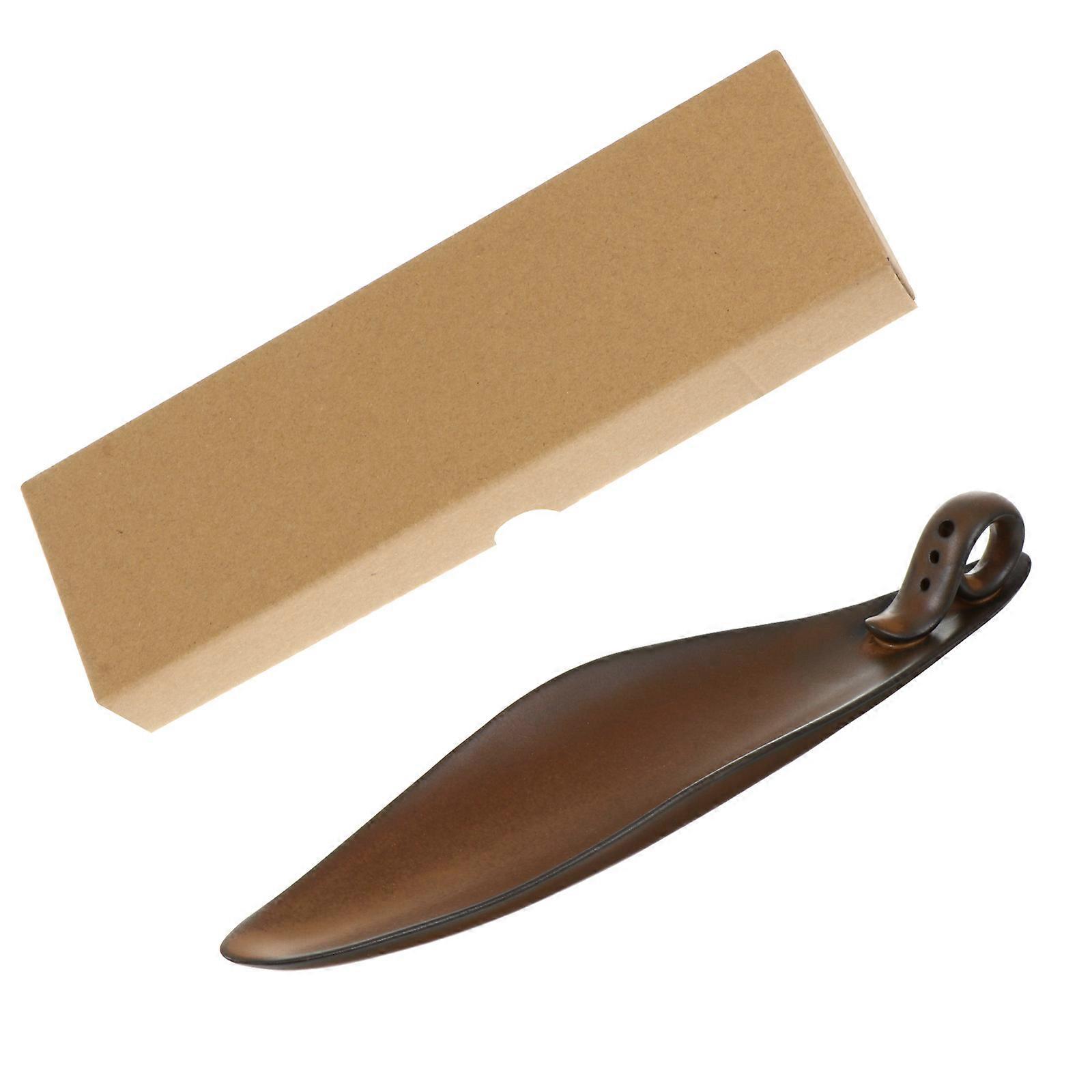 Leaf Shape Incense Stick Holder Ceramic Incense Burner for Home Use 3Pcs