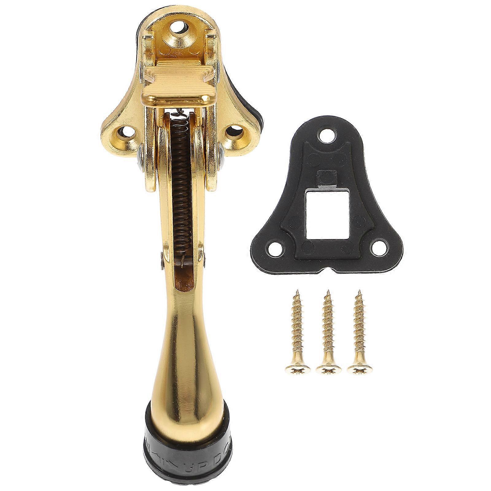 Door Stopper Adjustable Semi Automatic Foot Operated 5Pcs for Bottom of Door
