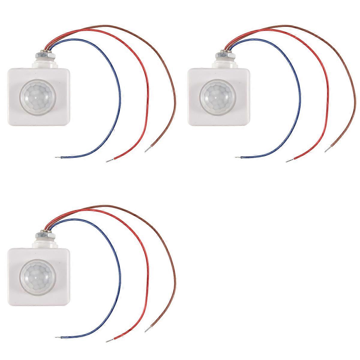 High Quality Automatic PIR 85-265V Security PIR Infrared Motion Sensor Detector Wall LED Light Outdo