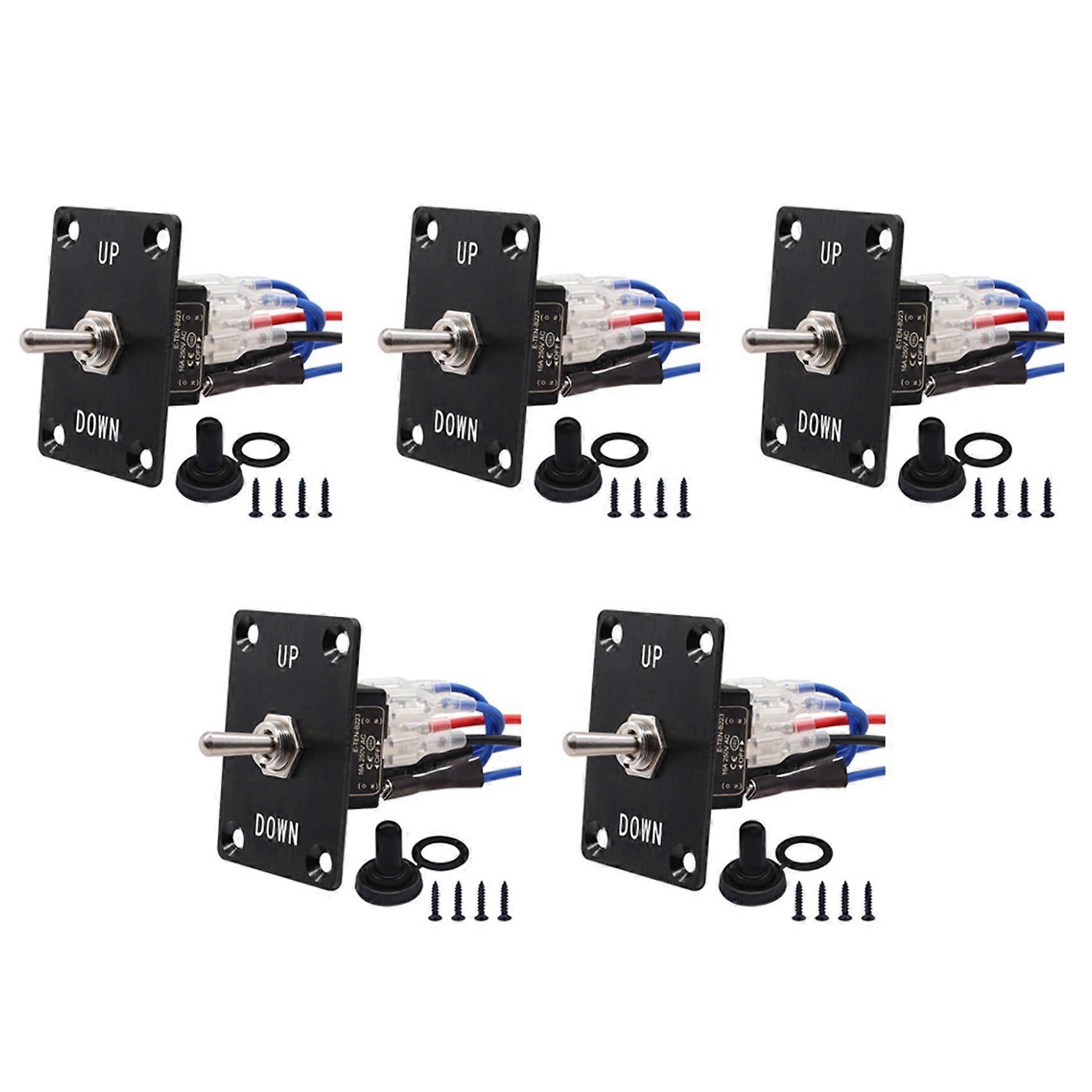 Momentary 6Pin 3Position (ON)-Off-(ON)UP/Down Polarity Reverse Switch