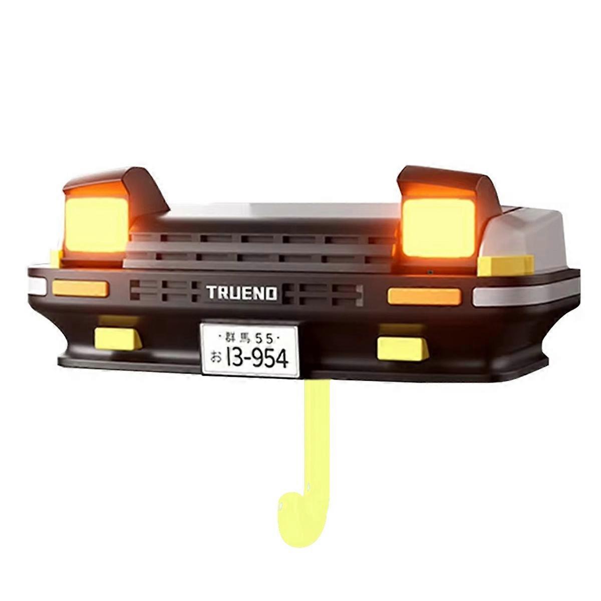 Wall-mounted car key holder for enthusiasts Black