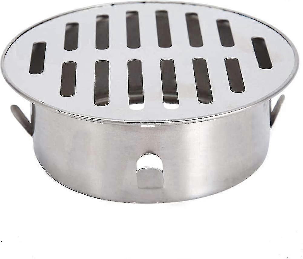 Stainless Steel Balcony Sink Round Floor Drain with Anti-blocking Detachable Design