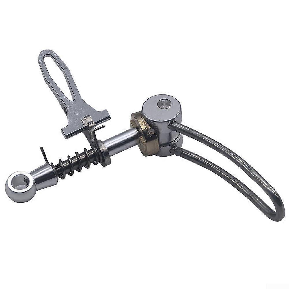 Quick Release Seatpost Clamp For Folding Bikes, Brompton And 3Sixty Compatible, Aluminum Alloy, Silver