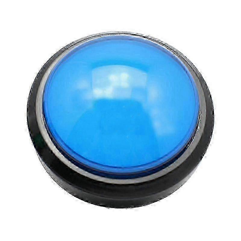 100mm Big Round Push Button Led Illuminated With Microswitch For Diy Arcade f26