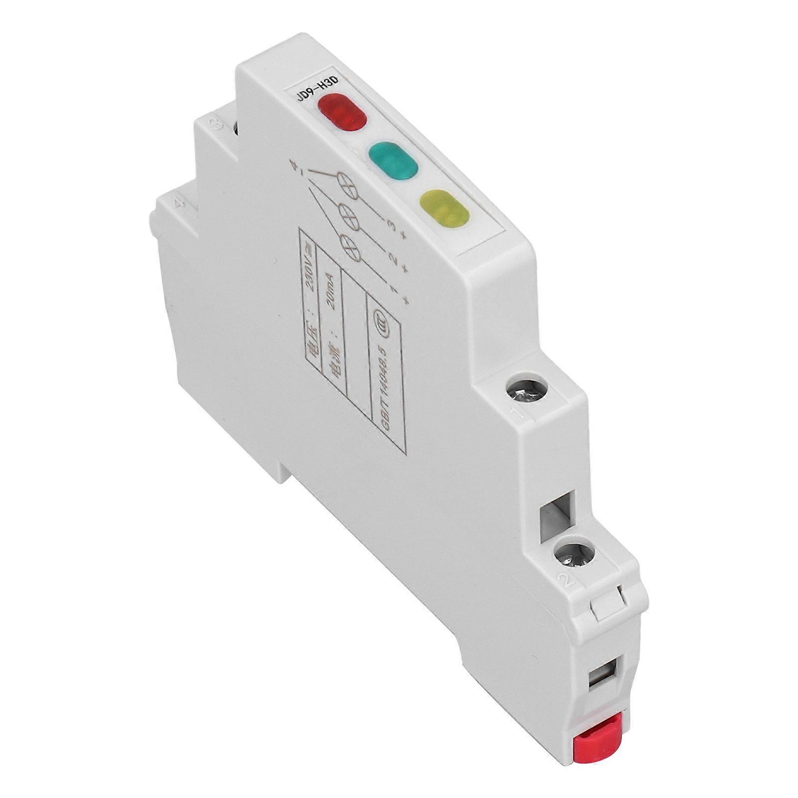 JD9-H3D LED Rail Indicator Light 230V AC/DC Red Yellow Green