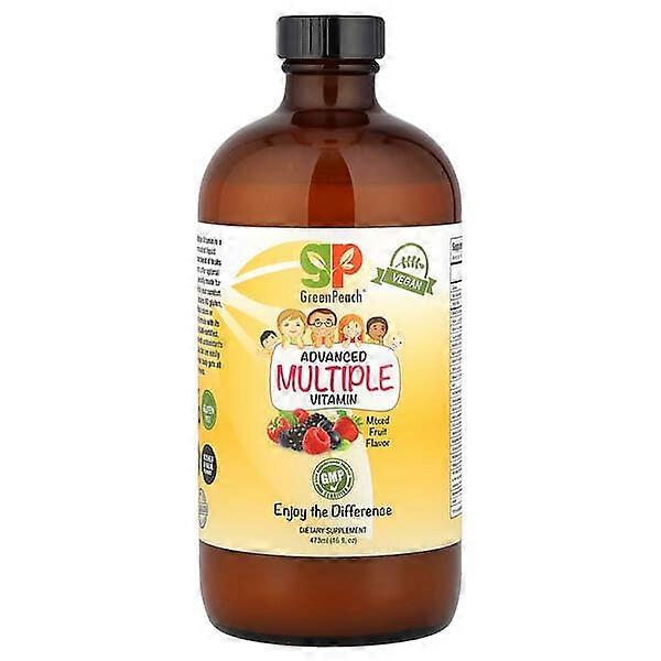 GreenPeach, Advanced Multiple Vitamin, Mixed Fruit, 16 fl oz (473 ml)
