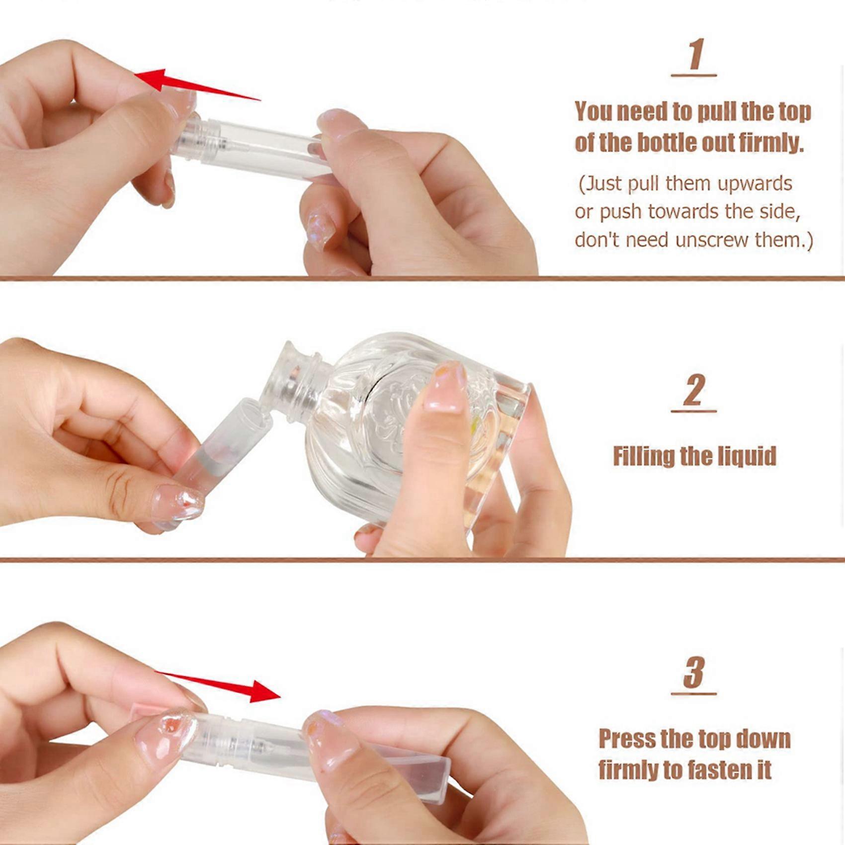 240PCS 5Ml Mini Spray Bottle,Mini Clear Plastic Spray Bottle Empty, Fine Mist Refillable Perfume Bottle,Perfume Atomizer