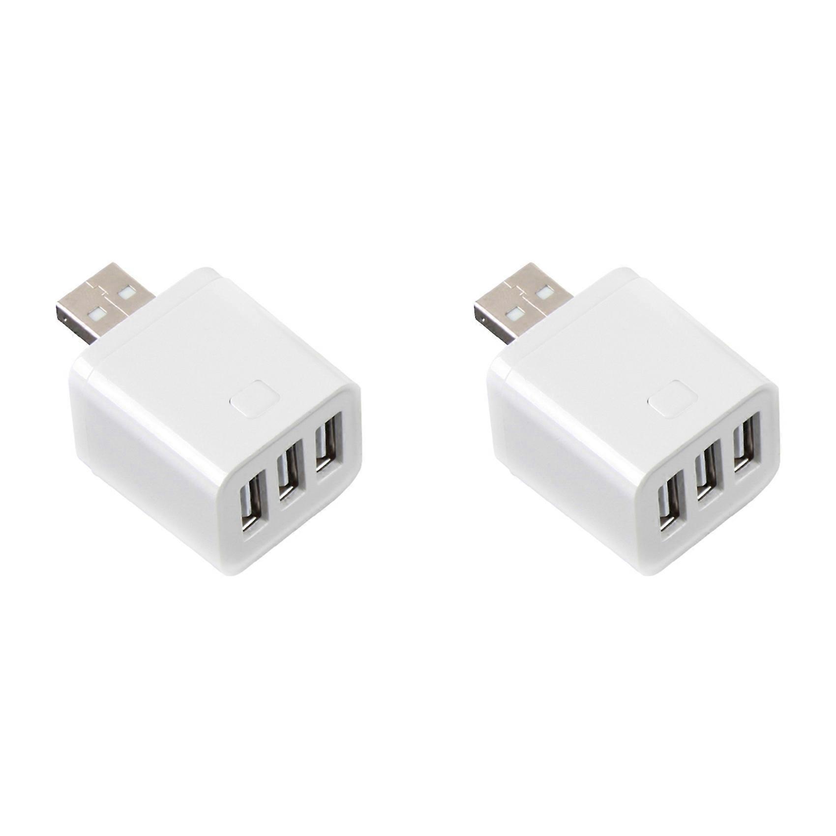 2X Tuya Smart WiFi USB Adapter Switch 5V Mini USB Power Adapter Smart Life Control for Alexa Google Yandex Alice 3USB