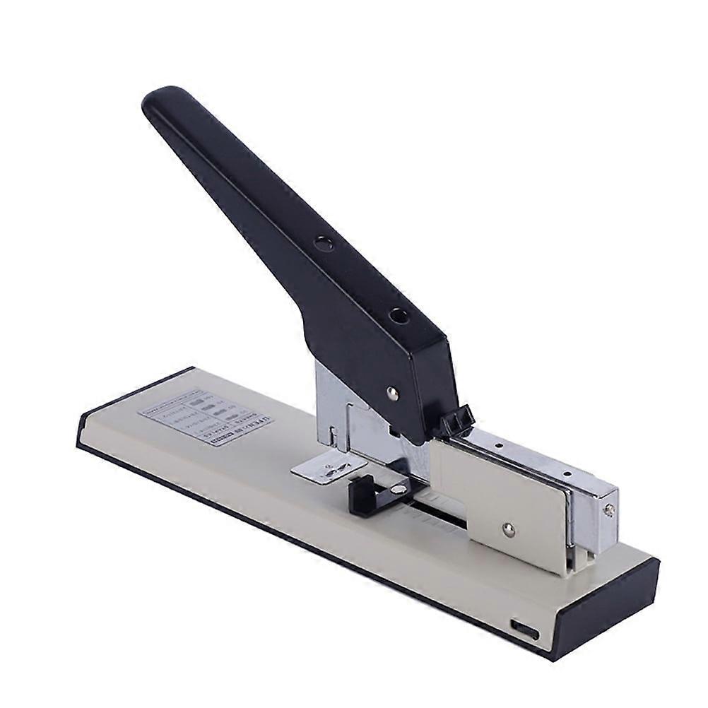 Heavy Duty Metal Stapler Bookbinding Stapling 100 Sheet Capacity Office Home Extra Leverage for Stapling Thicker Documents
