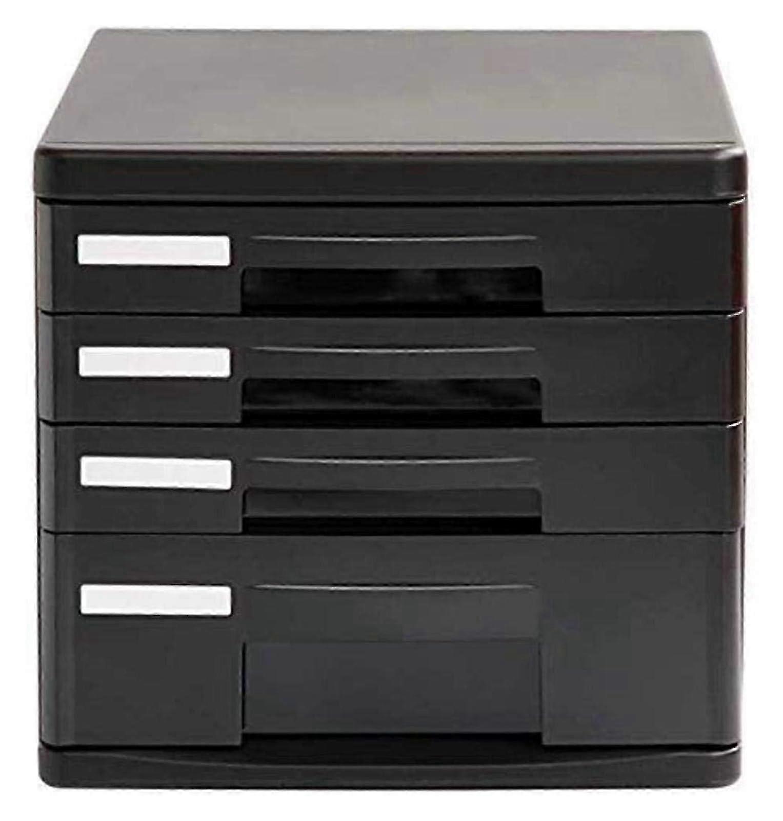 Hot File Cabinet Plastic Desktop Storage and Organizing Cabinet, Office Desk File Organizer Drawer Cabinet Office Desk Ref: 3714