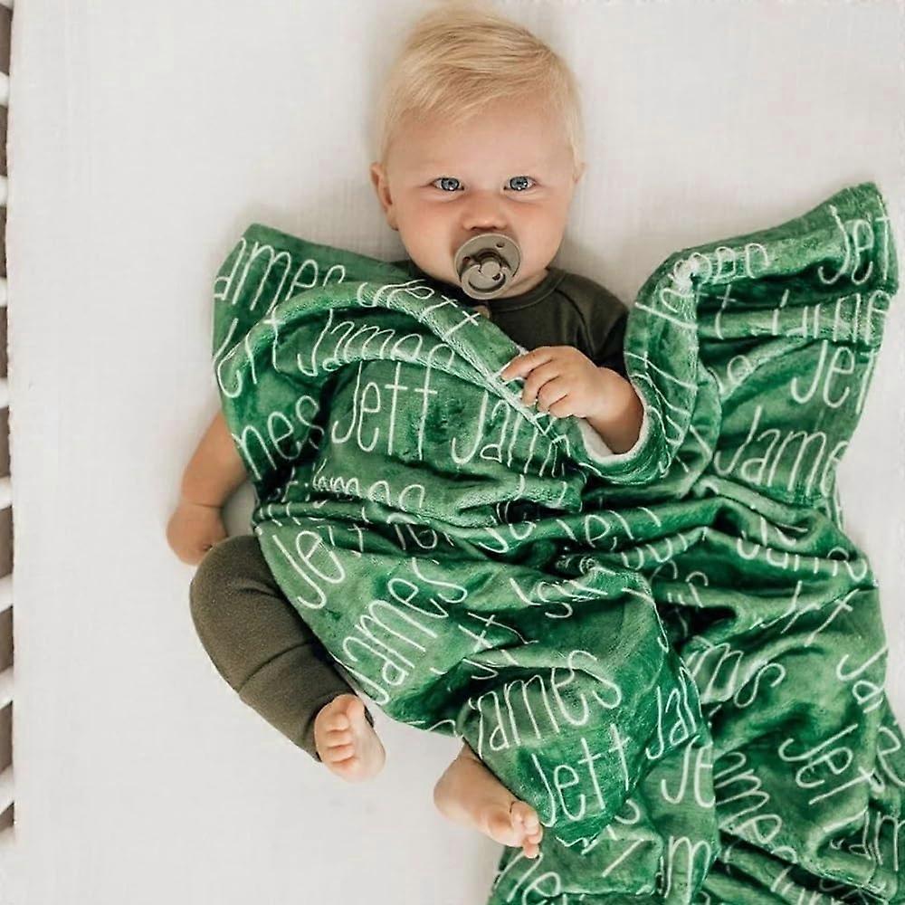 Blanket With Name For Newborns, Size For Kids And Adults, Custom Name Blanket