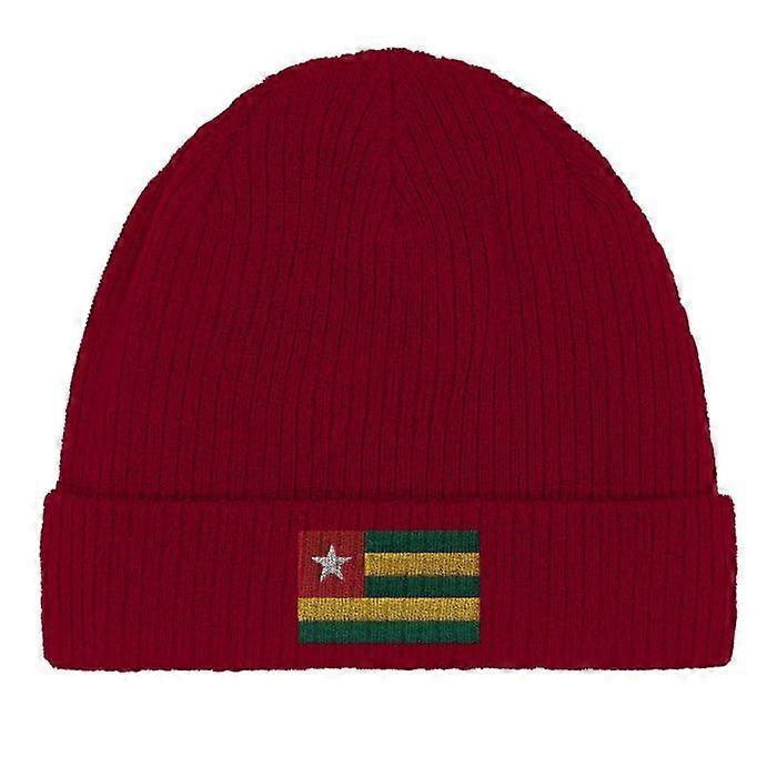 Togo Flag Cap in Red