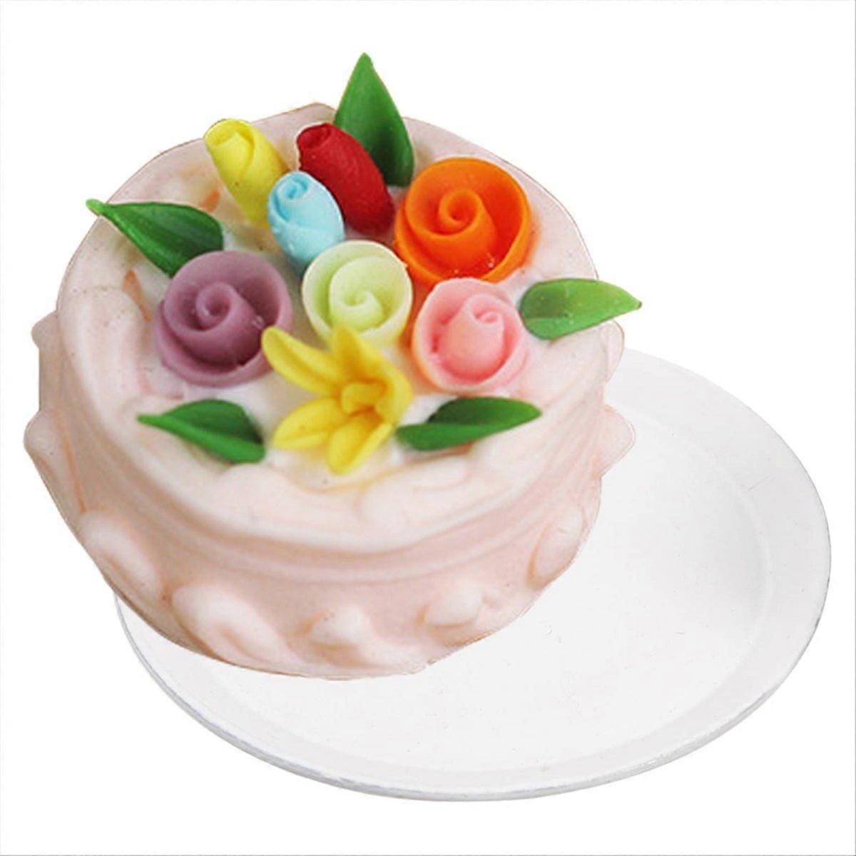 Tiny Food Mini Fake Cake Artificial Cupcake Model Vintage Decor E