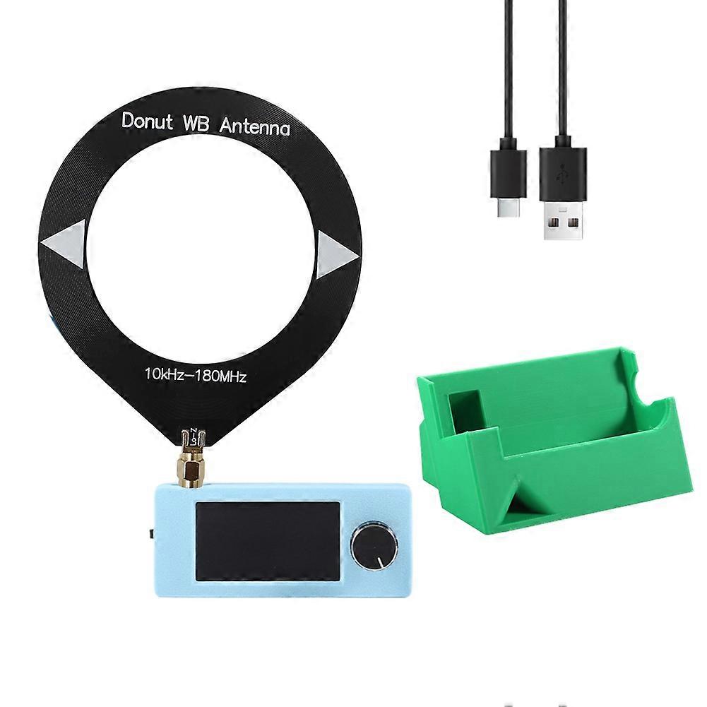 SI4732 Mini Radio Receiver Kit 10KHz-180MHz 1.9inch Display FM/AM/LSB/USB Shortwave Radio Receiver SI4732 Radio+3D Stand