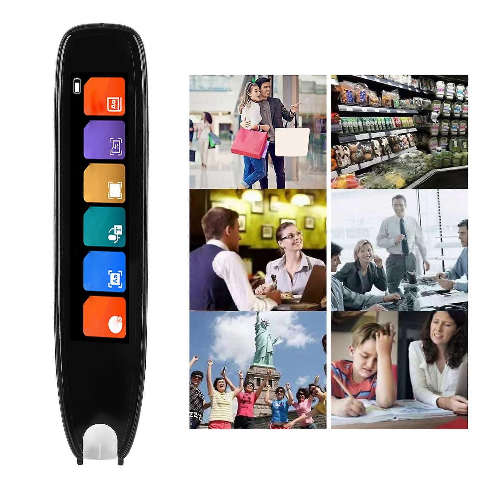 Scan Reader Pen Scanning Dictionary Pen 142 Languages Online Voice Translation for Language Learners Reading Business Travel 