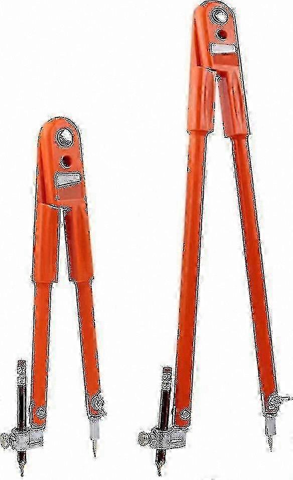 Large Diameter Adjustable Dividers for Marking and Scribing Tools