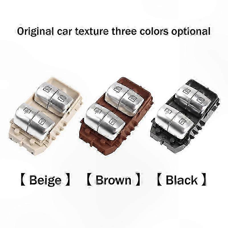 Black Window Lifter Control Button Sunroof Switch 2229051505 for  W222 S550E S600 2014-2020