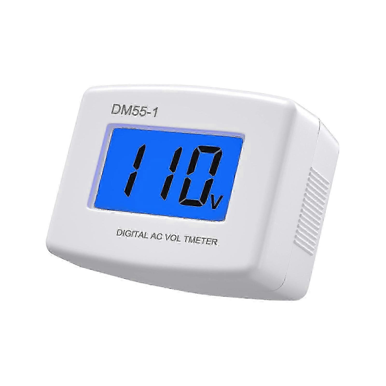 AC 80-300V LCD Voltage Panel Power Line Volt Test Monitor Gauge Meter