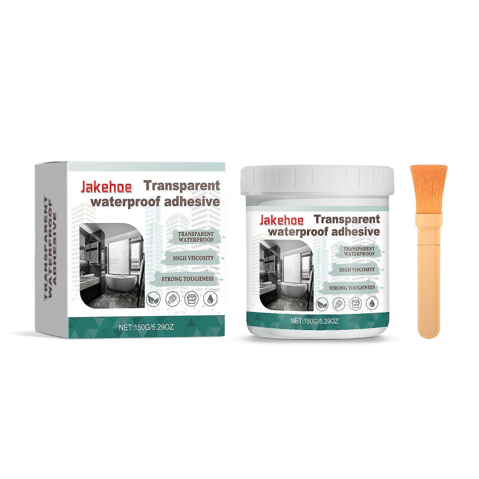 Multifunctional Transparent Waterproof Adhesive Contains Polyurethane Emulsion And Waterproofing Agents