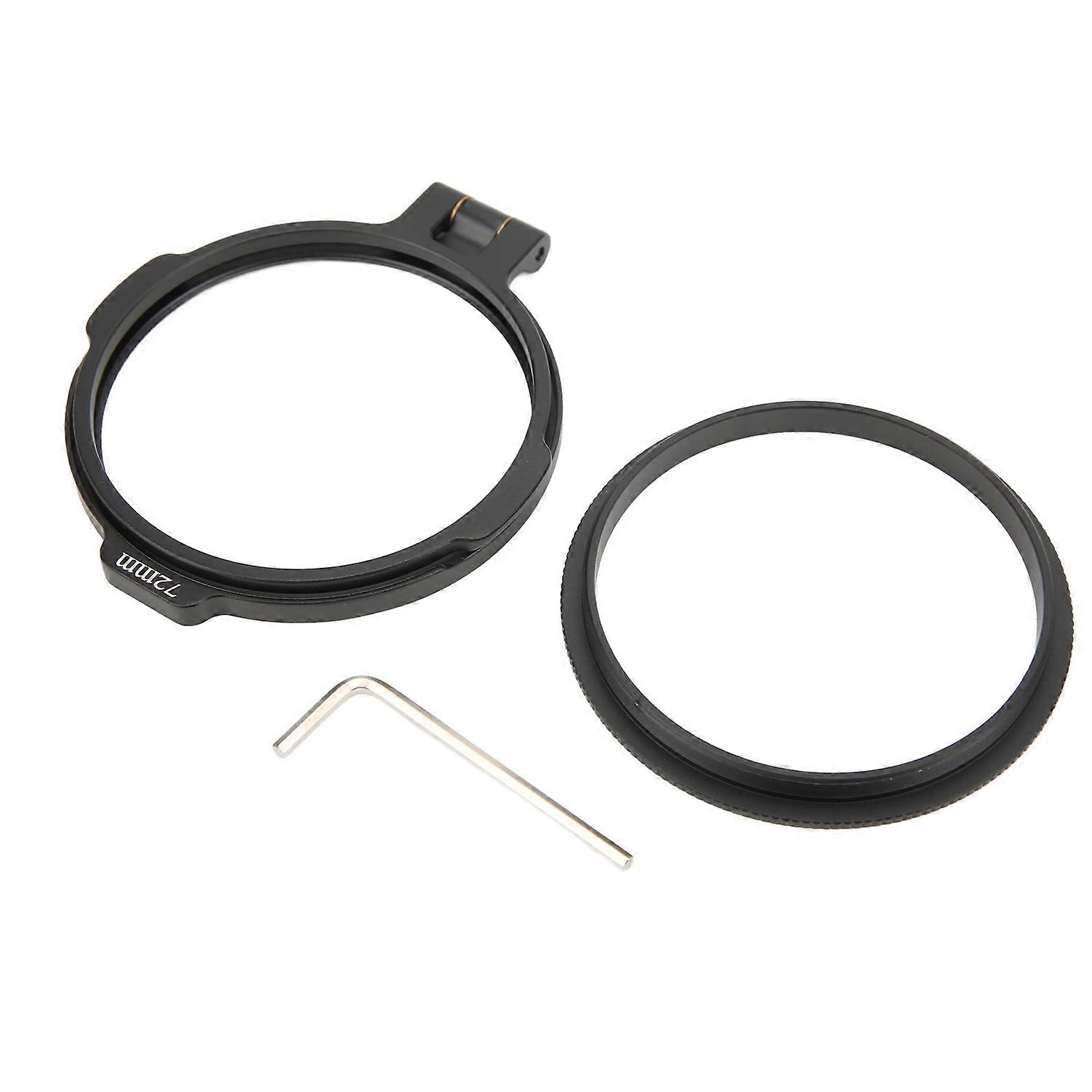 Lens Filter Holder Sturdy Durable Quick Switch Multi Sizes Convenient Lens Adapter Ring for Wide Ang