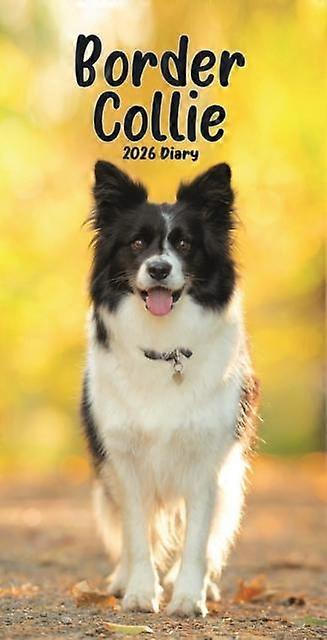 Border Collies Slim Diary 2026 Diary Book