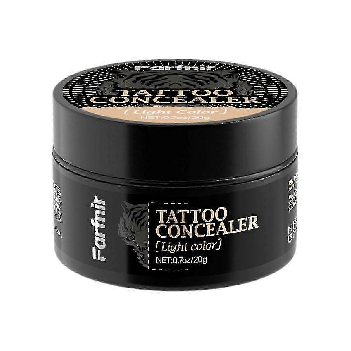 Ammattimainen vedenpitävä arpi- ja syntymämerkkipeitevoide - Tatuointipeite miehille ja naisille, tummat läiskät ja vitiligo