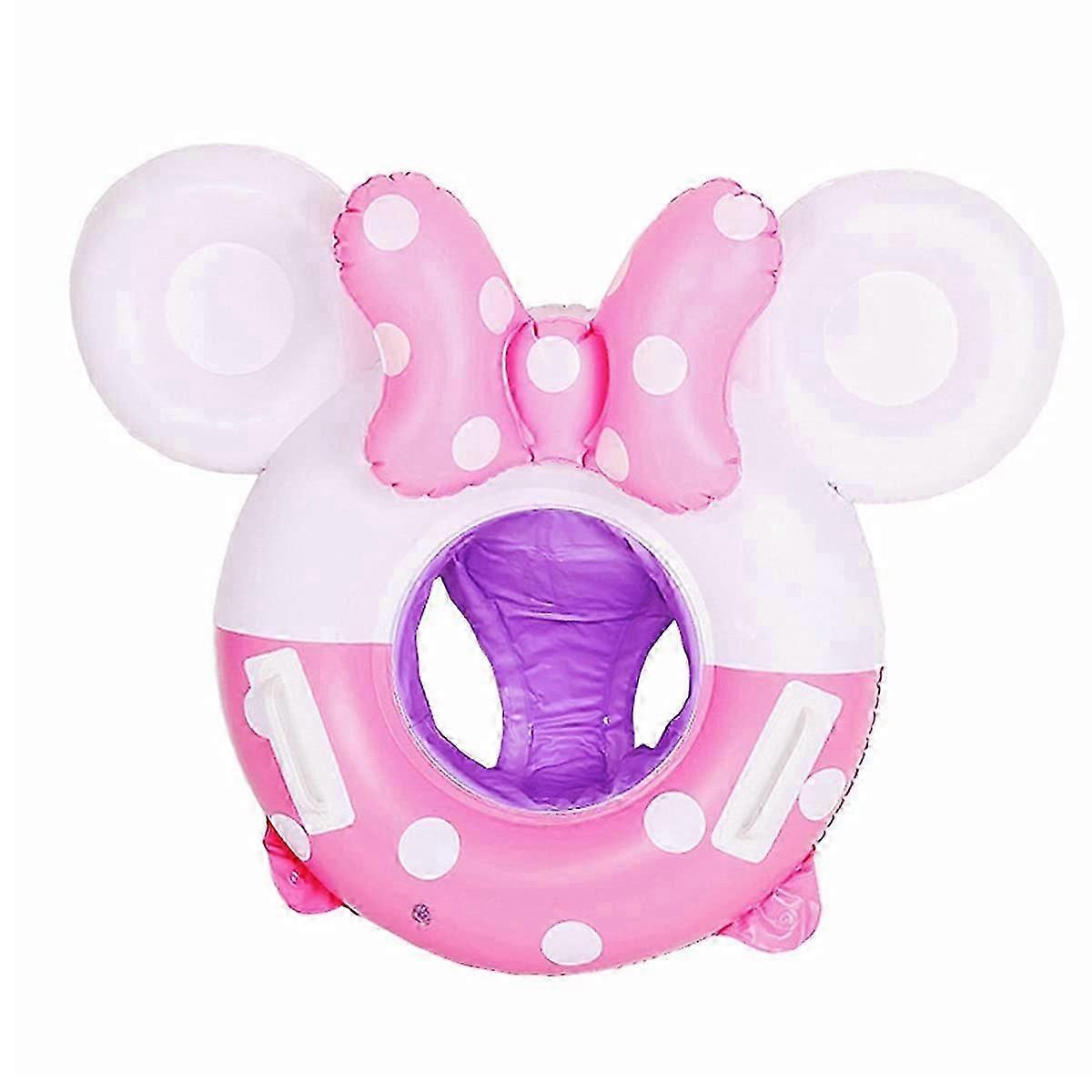 ミニーマウス漫画キッズベビースイミングリング用スイミングフロートインフレータブルプールフローティングラウンドプール