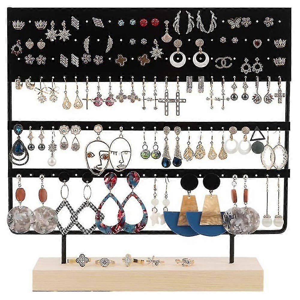 144 Fori Porta orecchini Rack Gioielli Display Stud Storage Stand
