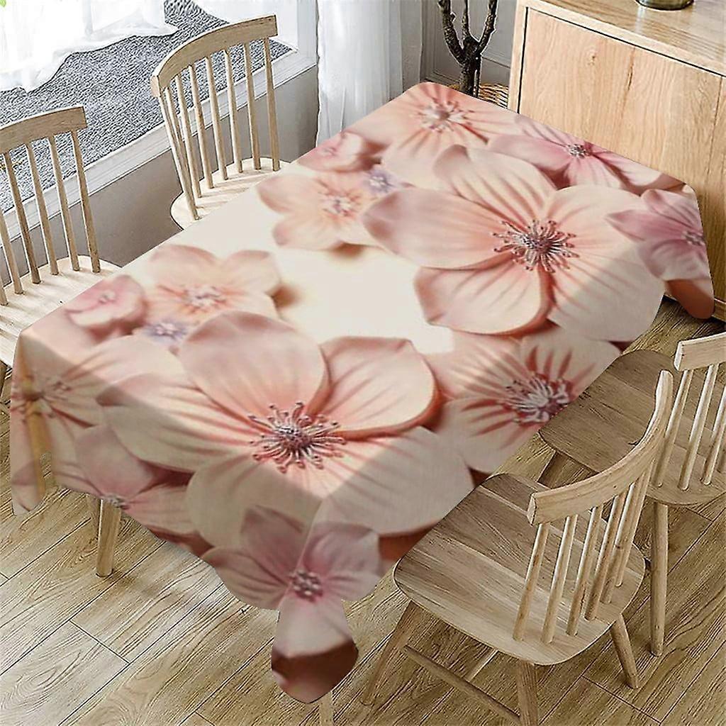 VOSS Cover Home Decor 3D Dining Rectangular Flower Primeval Table Table Cloth Tea Home Textiles