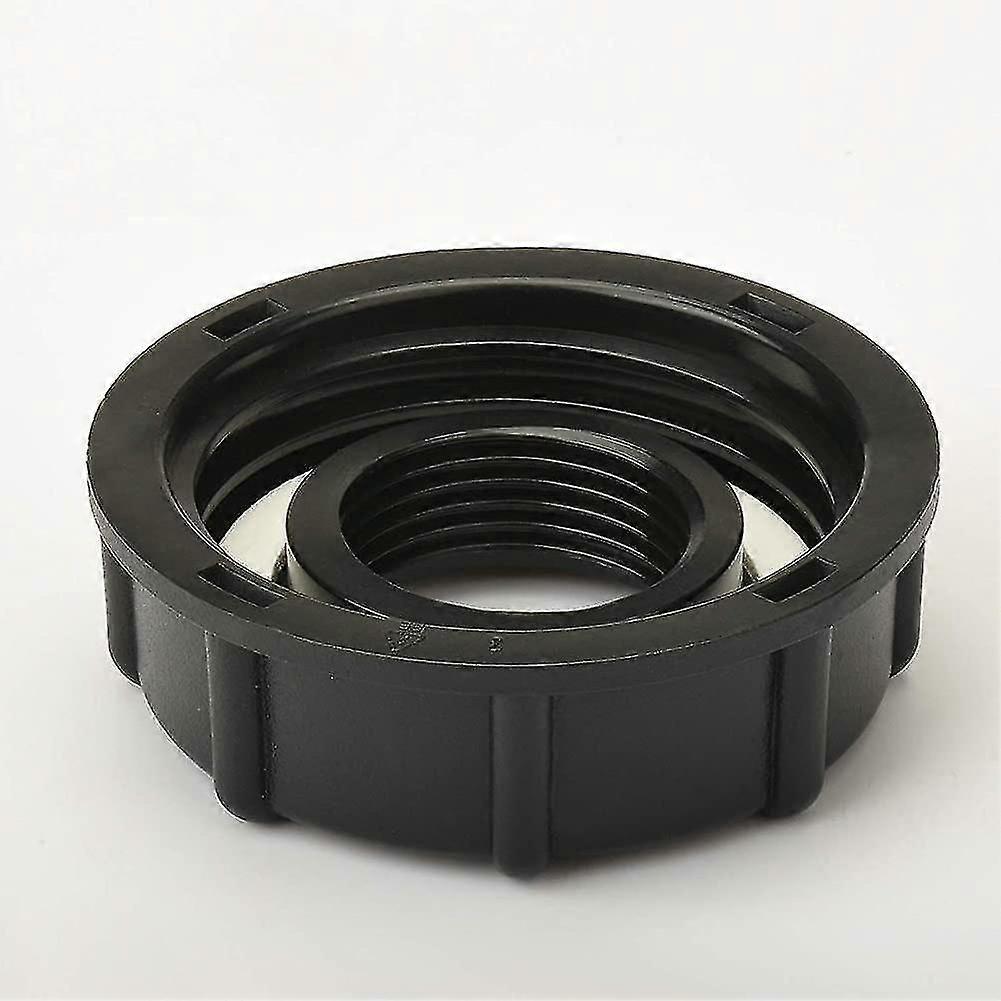 Ibc Tank Adapter S60x6 Coarse Thread Cap To 1" Garden Hose Connector